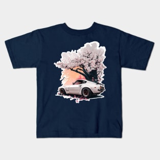 Datsun Cherry Blossom Kids T-Shirt